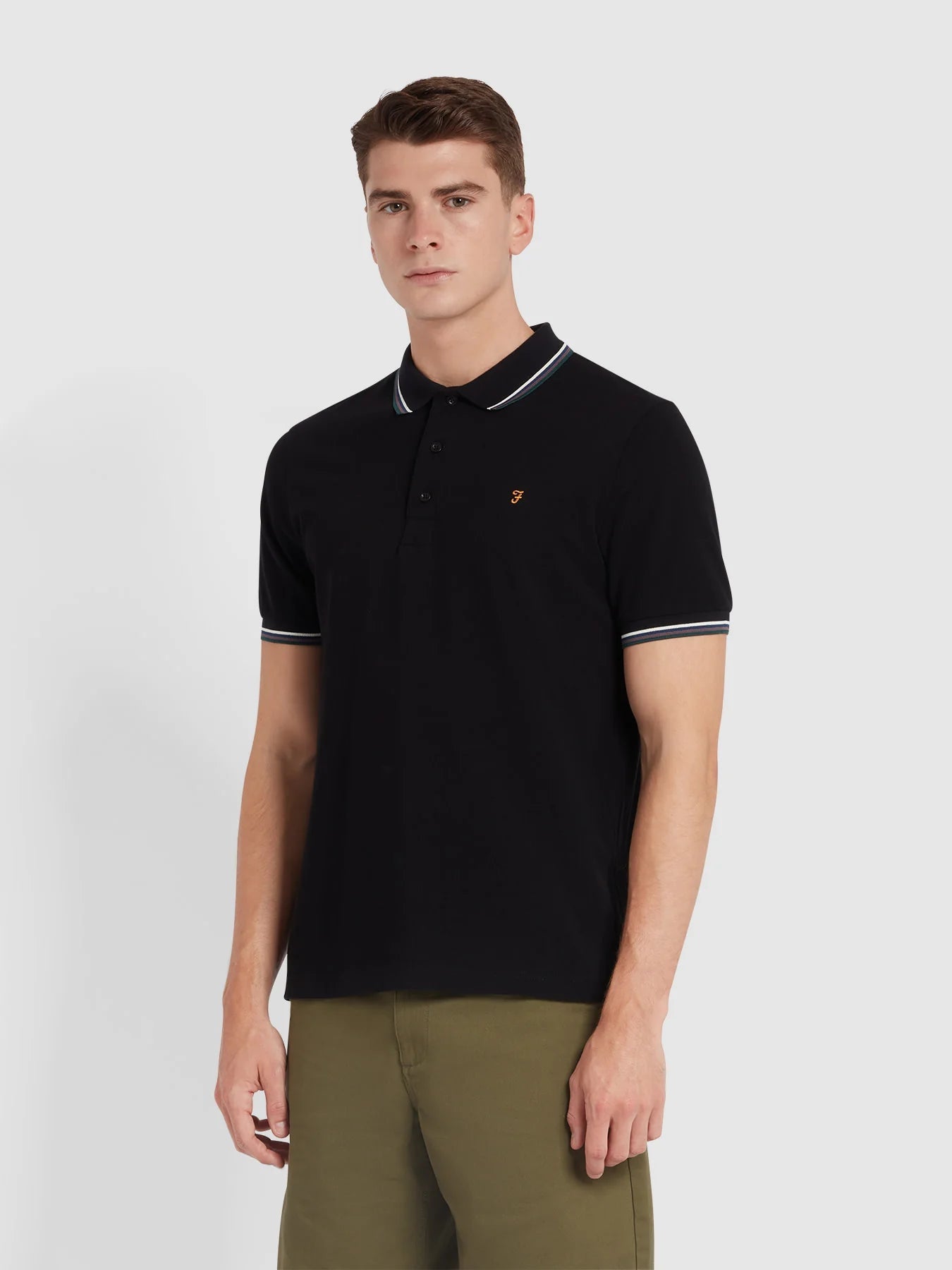 Farah Alvin Tipped Polo