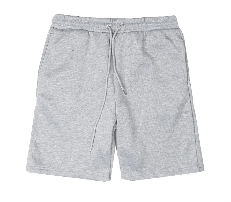 RUDOLPH SPORTSWEAR SWEAT SHORTS H. GREY - MS1006