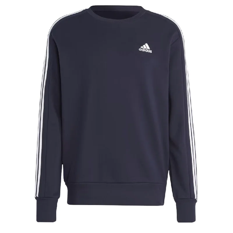 adidas - Men's Essentials French Terry 3 Stripes Sweater (IC9318)