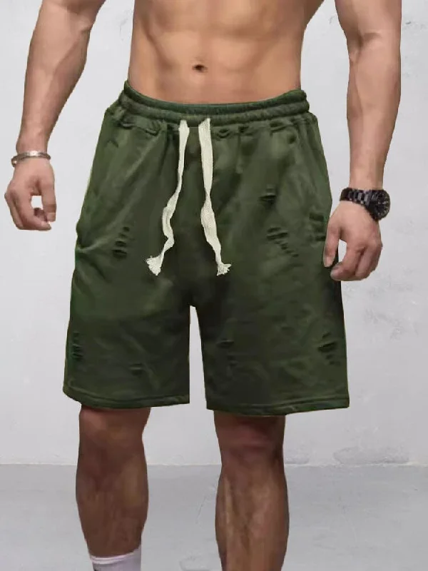 Active Comfort Ripped Shorts