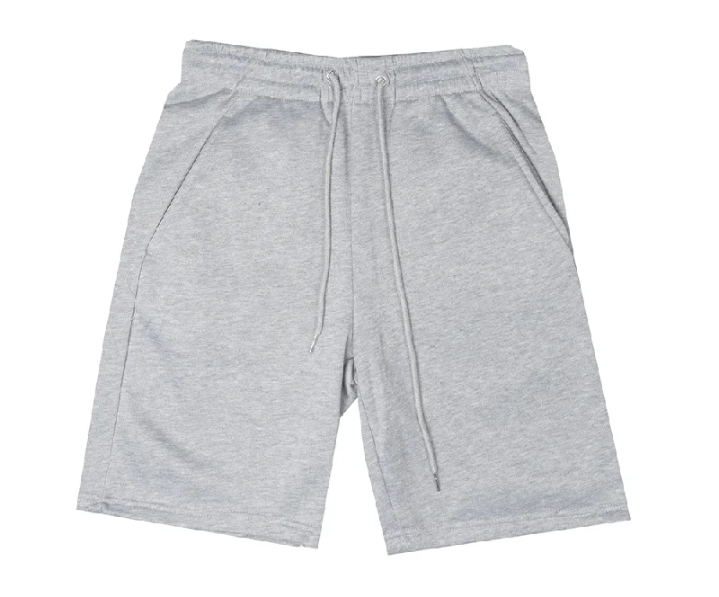 RUDOLPH SPORTSWEAR SWEAT SHORTS H. GREY - MS1005