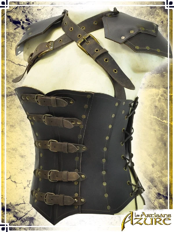 Armor Corset with Pauldrons