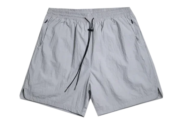 RICHIE LE NYLON DAY SHORTS LIGHT STEEL - RLC23-058