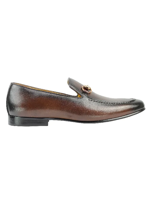 Real Leather Horse bit Snaffel Loafers