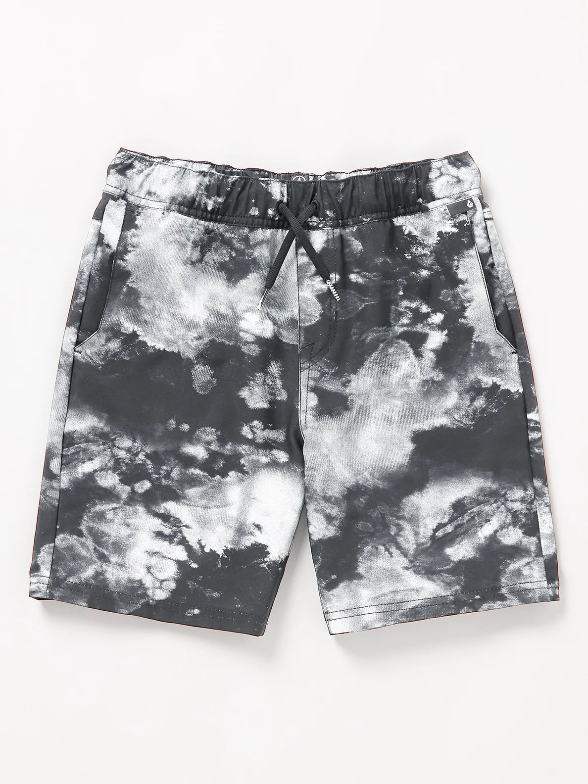 VOLCOM ASPHALT BEACH EW HYBRID SHORTS BLACK/WHITE