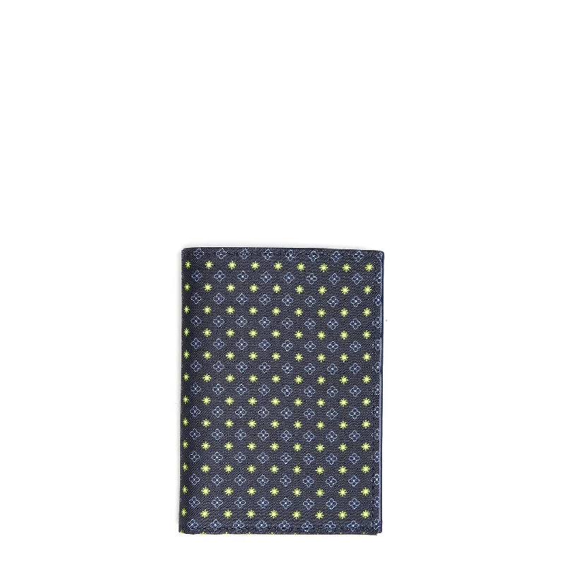 DARK BLUE VERTICAL WALLET