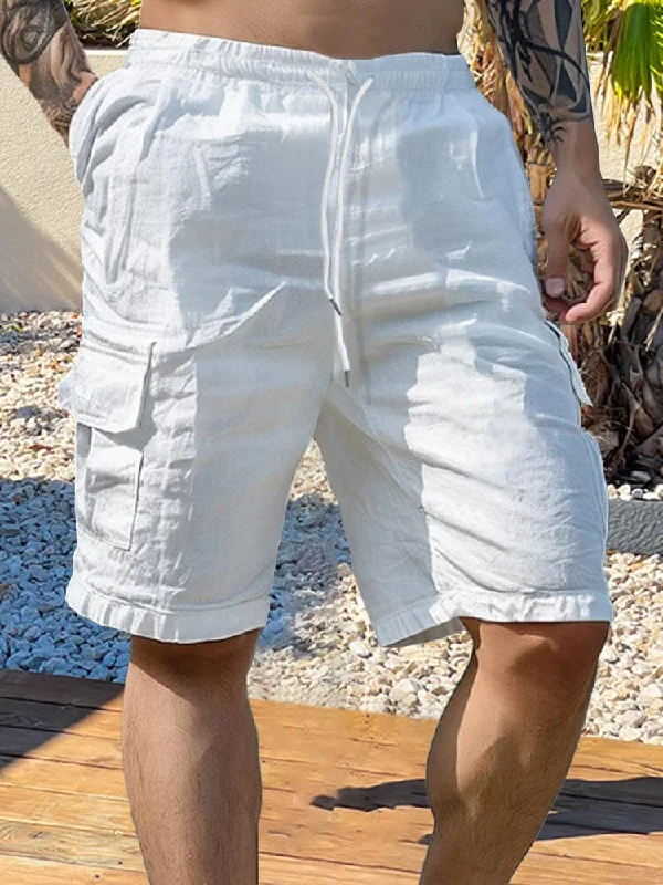 Versatile Cargo Cotton Shorts