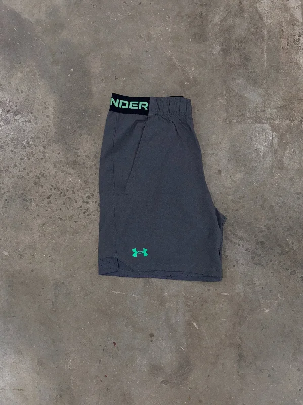 Under Armour Vanish Woven Shorts - Grey / Vapour Green