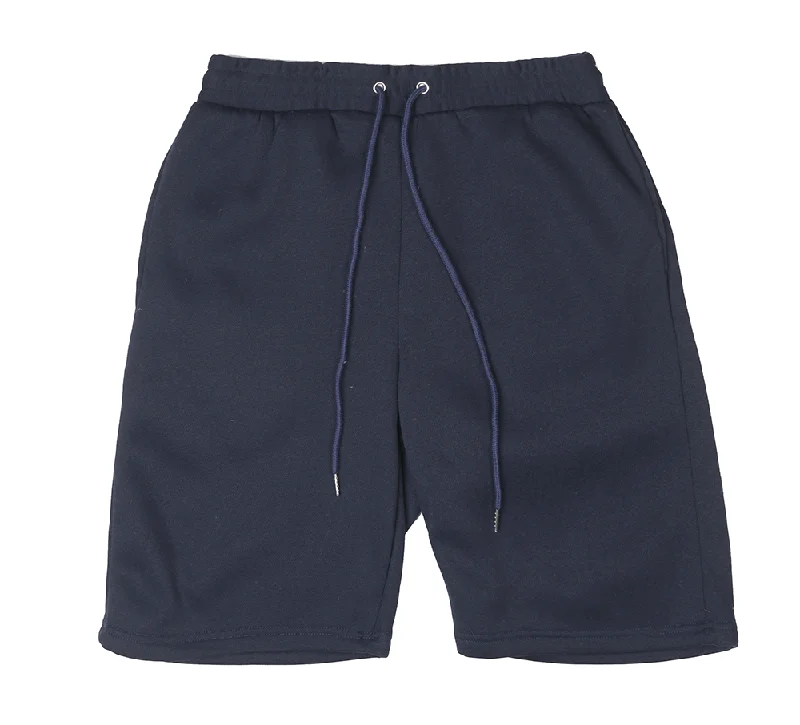 RUDOLPH SPORTSWEAR SWEAT SHORTS NAVY - MS1006