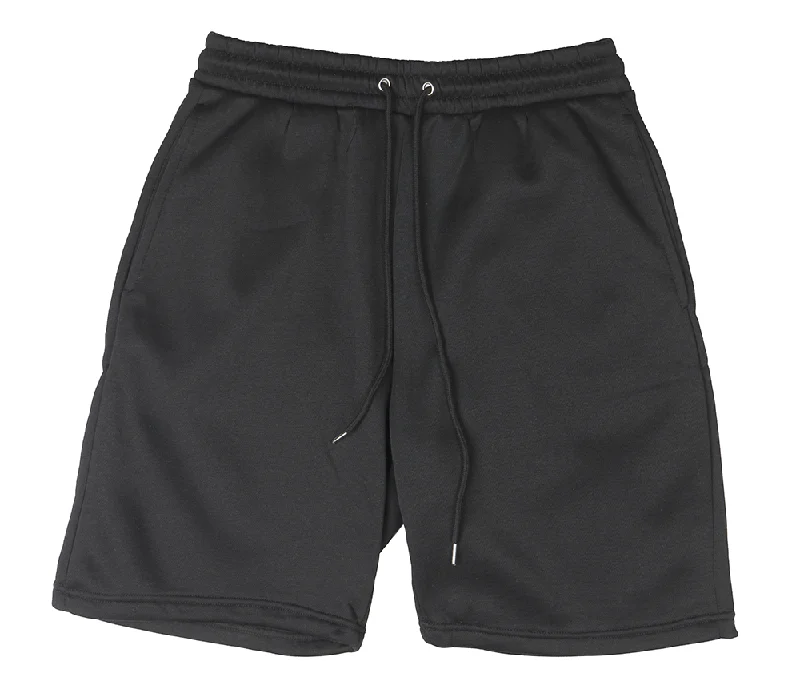 RUDOLPH SPORTSWEAR SWEAT SHORTS BLACK - MS1006