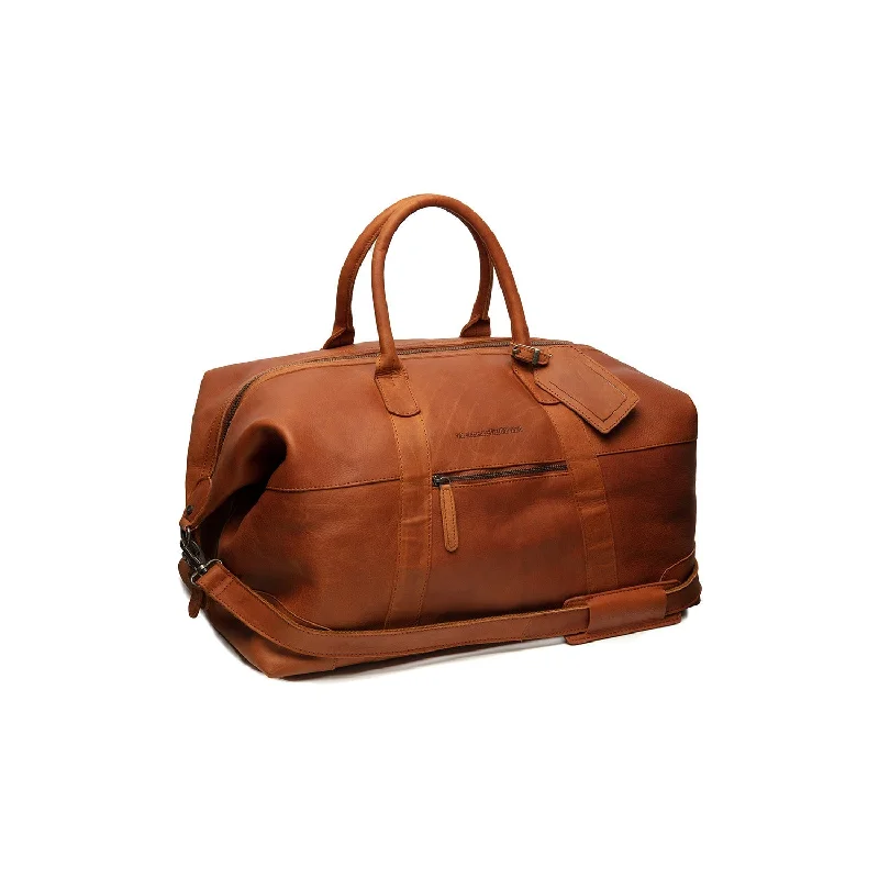 Leather Weekend Bag - The Chesterfield Brand Portsmouth Cognac