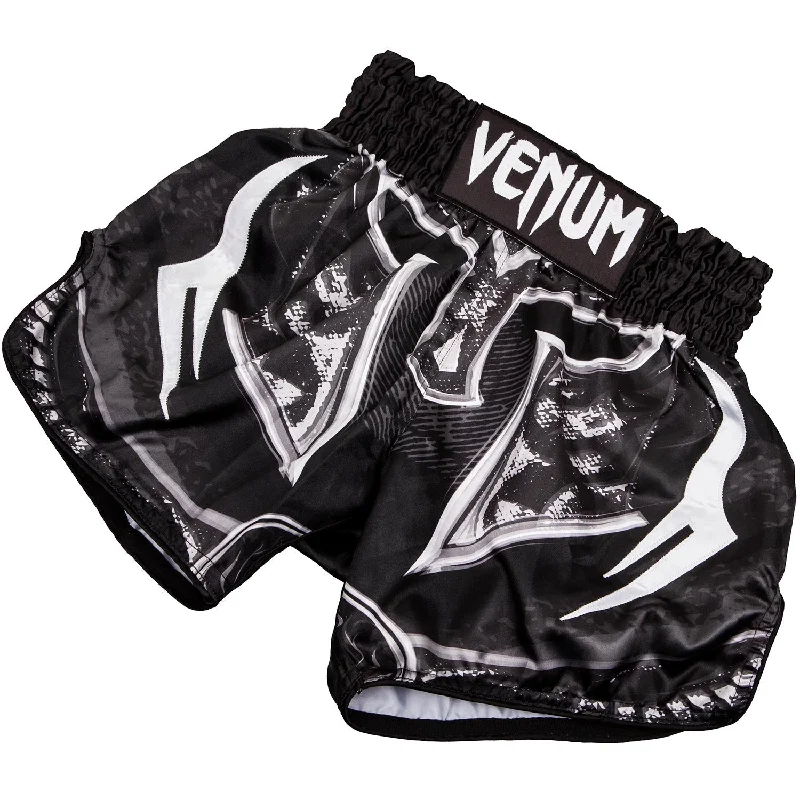 Venum Gladiator 3.0 Muay Thai Shorts - Black/White