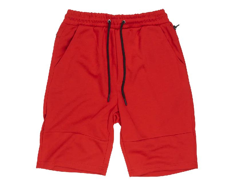 TRUE BORN ATHLETIC SHORTS RED - TS723