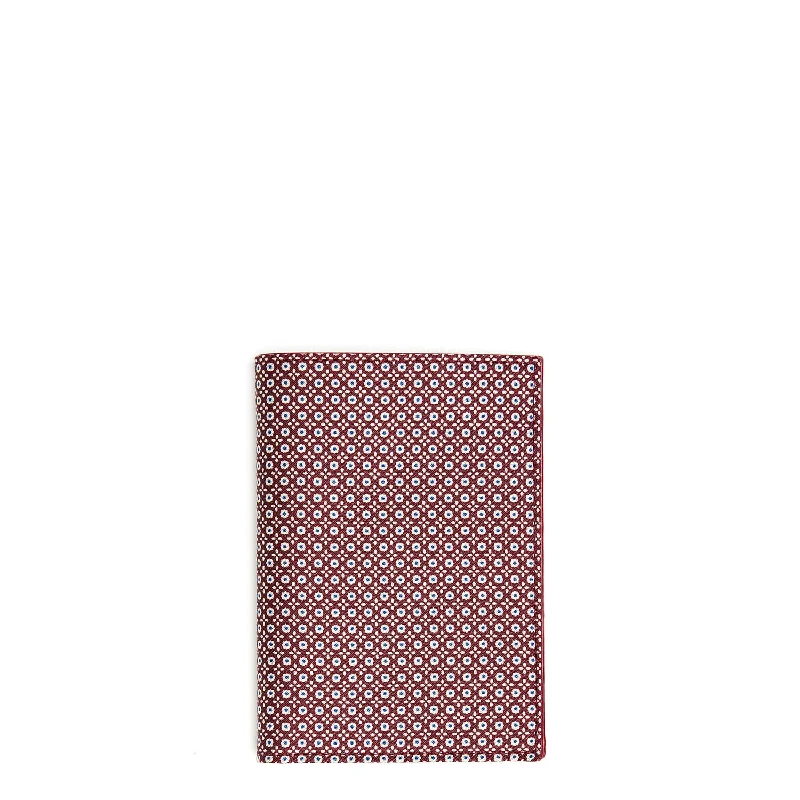 BURGUNDY VERTICAL WALLET