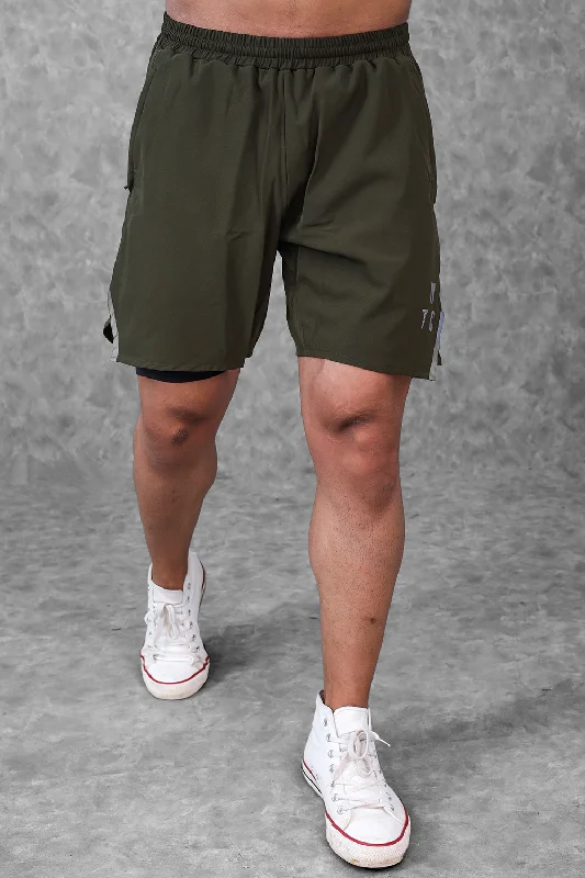 Critical performance Shorts 7 Inch  - Olive