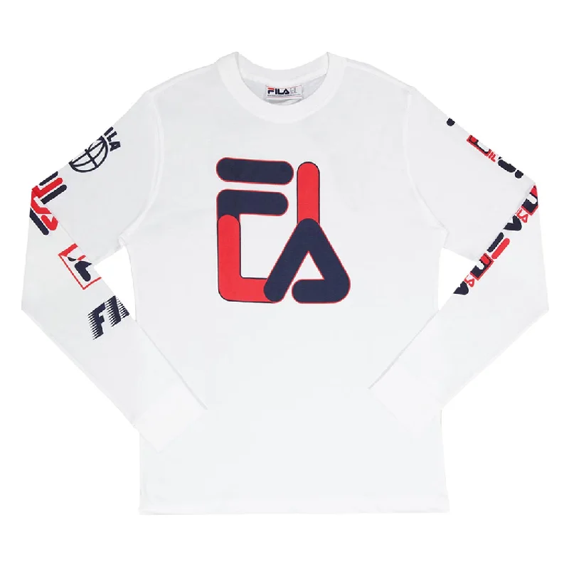 FILA - Men's Sandro Long Sleeve T-Shirt (LM935188 100)