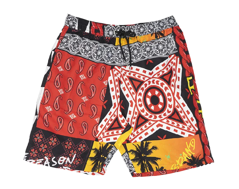 REASON GRAPHIC SWIM SHORTS MULTI - AZSW-033