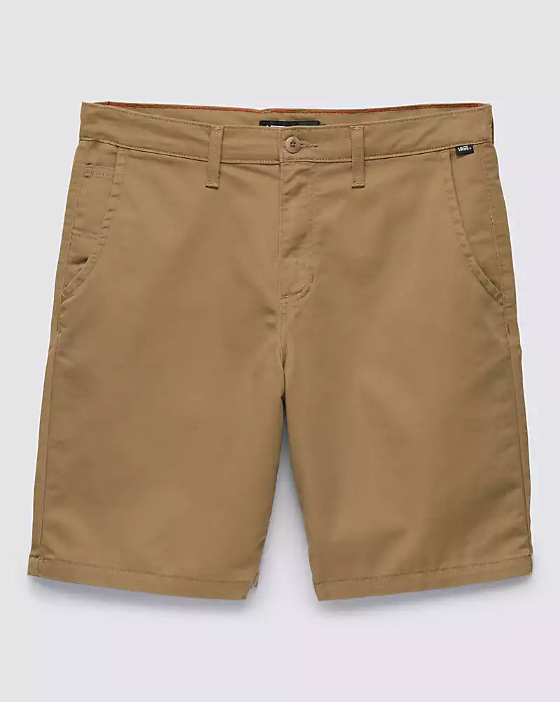 VANS AUTHENTIC CHINO RELAXED FIT SHORT DIRT HEATHER