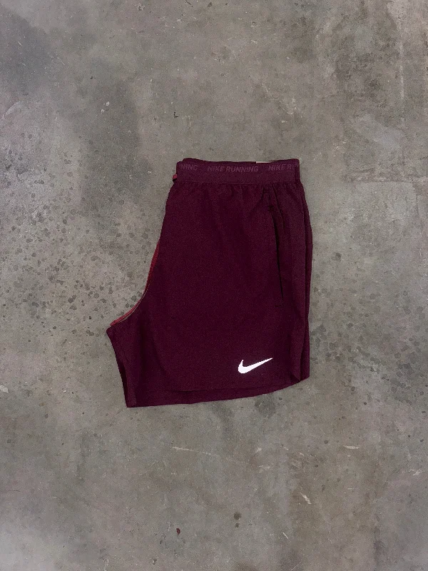 Nike Flex Stride Short - Wine