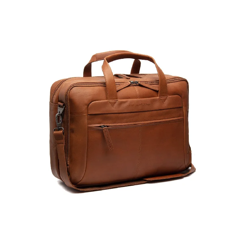 Leather Laptop Bag - The Chesterfield Brand Ryan Cognac