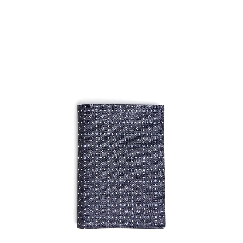 DARK BLUE VERTICAL WALLET