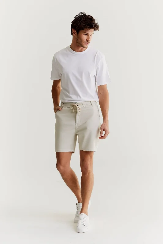 James Jogger Chino Shorts Stone