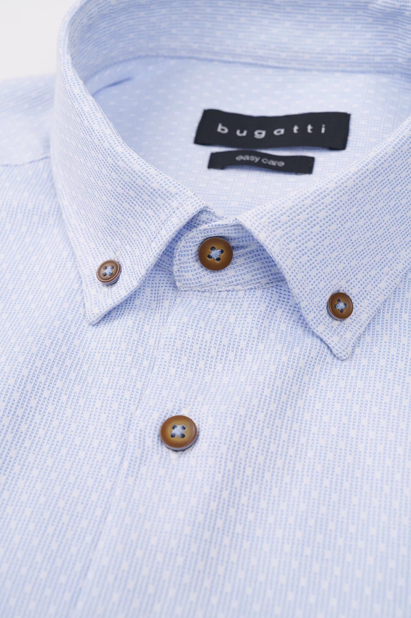 Bugatti Textured Modern Fit Casual Shirt