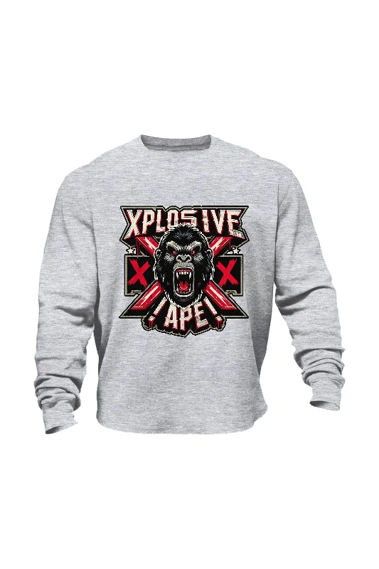 XAPE Explicit Sweatshirt - Sports Grey