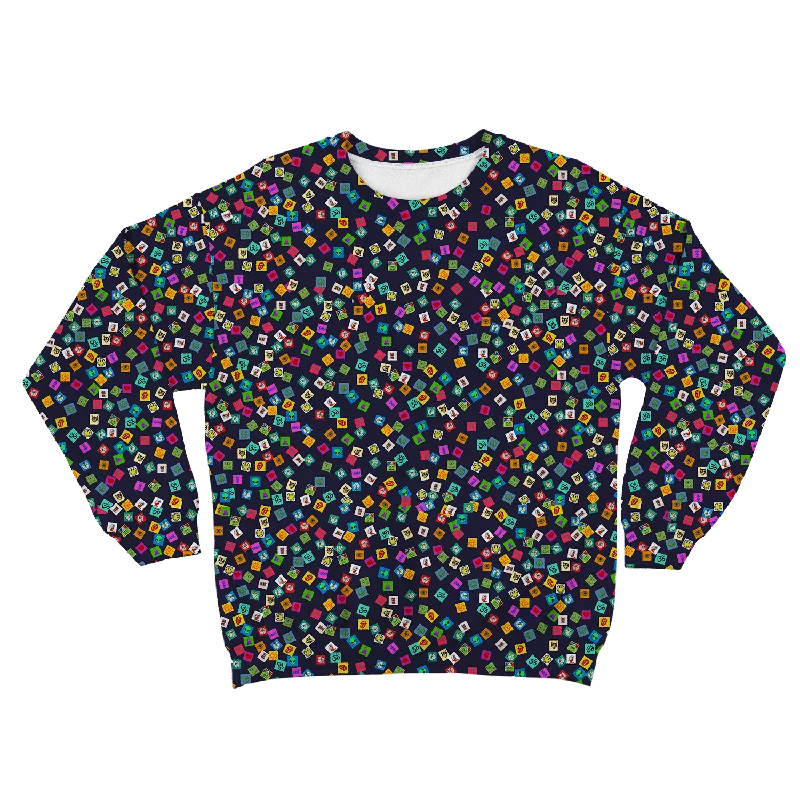 Tabs All Over Print Unisex Sweatshirt