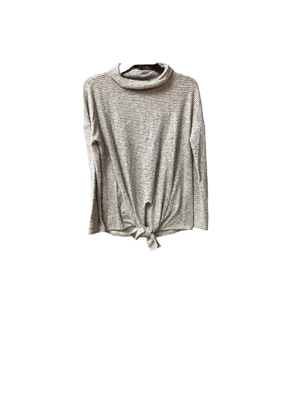 Top Long Sleeve By Lou And Grey In Striped Pattern, Size: Xs