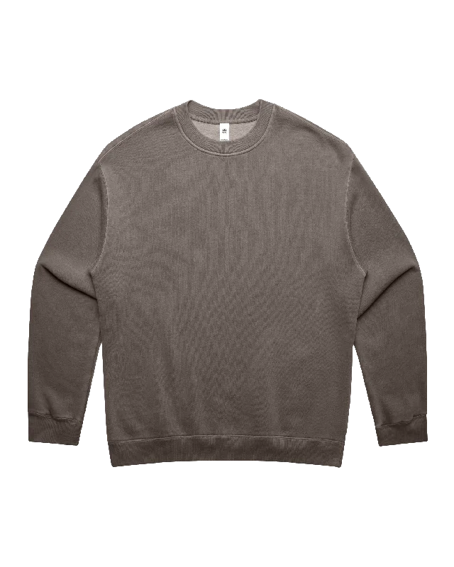 Relax Faded Crew Sweatshirt in Faded Grey