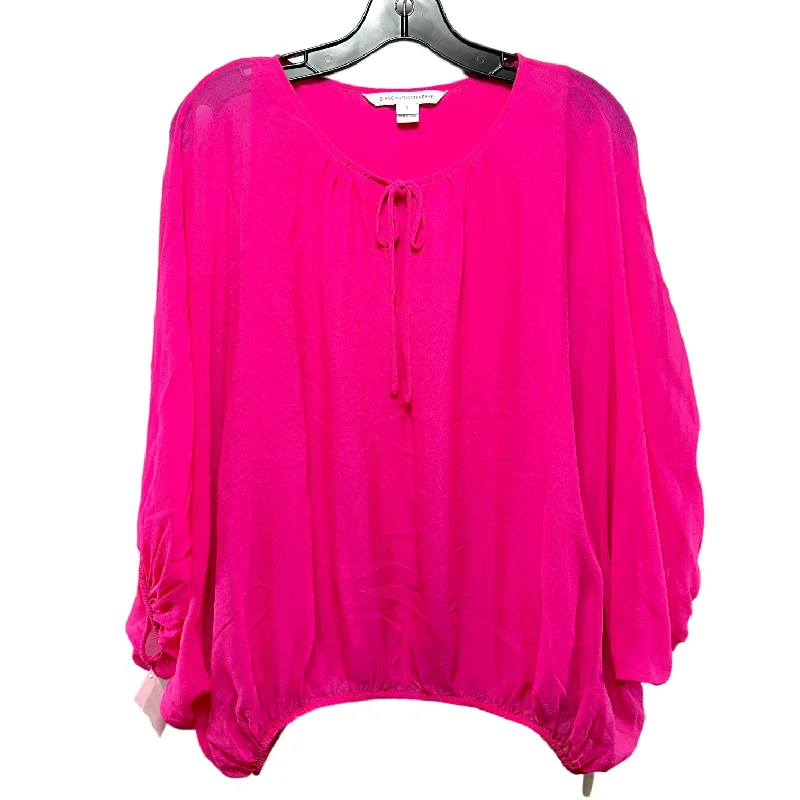 100% Silk Emelia Blouse Designer By Diane Von Furstenberg  Size: S