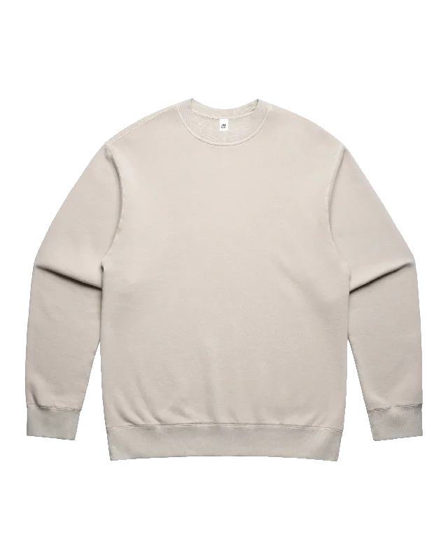 Relax Faded Crew Sweatshirt in Faded Bone