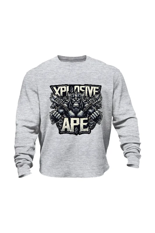 XAPE Berserker Sweatshirt - Sports Grey