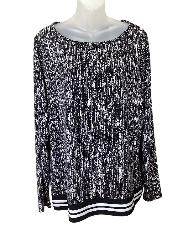 Top Long Sleeve Designer By Michael Kors  Size: Xl