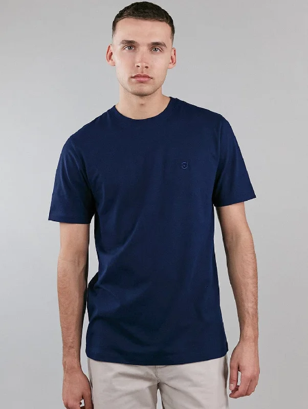 Low Carbon Cotton T-shirt | Navy