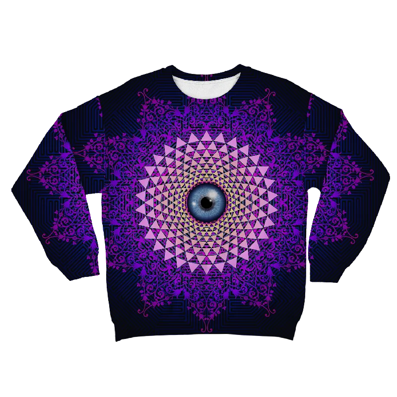 Psi~ Eye All Over Print Unisex Sweatshirt