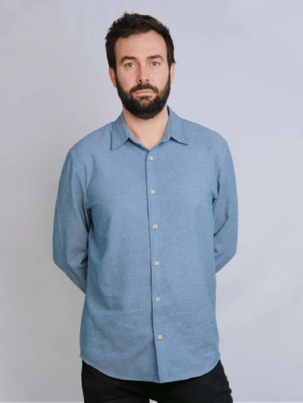 The Marc 100% Recycled Shirt | Teal