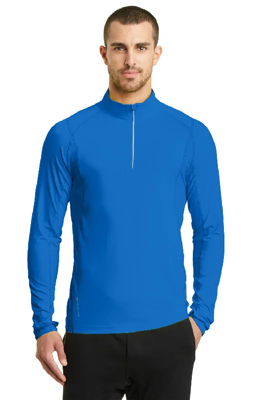 Ogio Mens Endurance Nexus Moisture Wicking 1/4 Zip Sweatshirt - Electric Blue