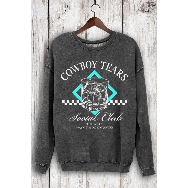 COWBOY TEARS MINERAL | CREWNECK