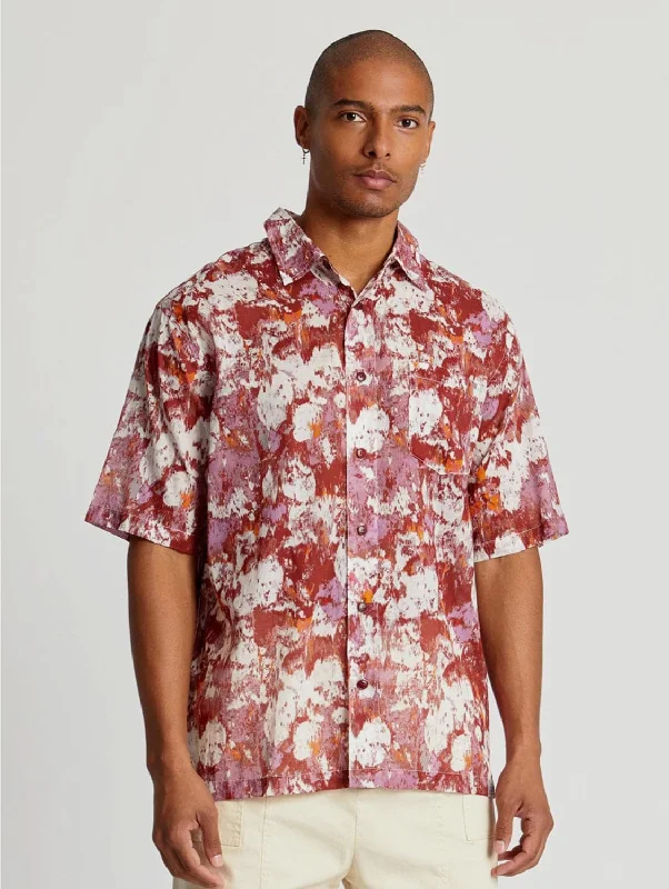 JP Men's Organic Cotton Shirt | Poppy Red