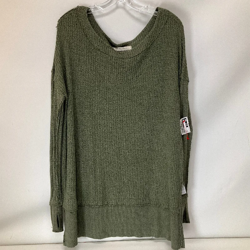 Top Long Sleeve By We The Free In Green, Size: M