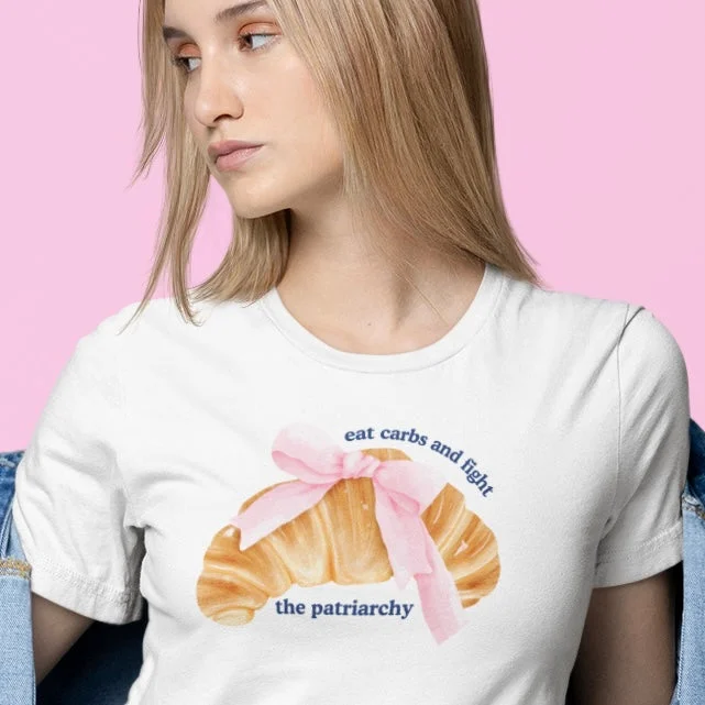 Eat Carbs And Fight The Patriarchy Unisex t-shirt