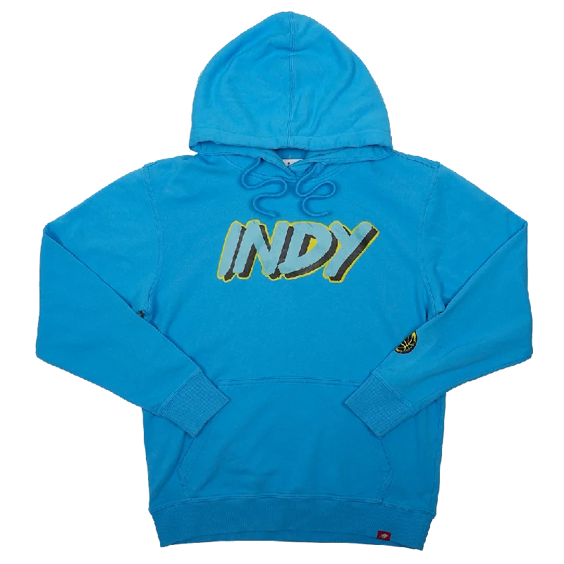 Adult Indiana Pacers 24-25' CITY EDITION Blake Hooded Sweatshirt in Blue by Sportiqe