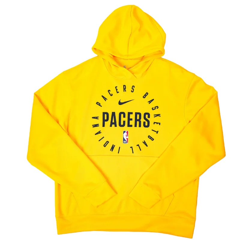 Adult Indiana Pacers 24-25' Spotlight Hooded Sweatshirt in Gold by Nike