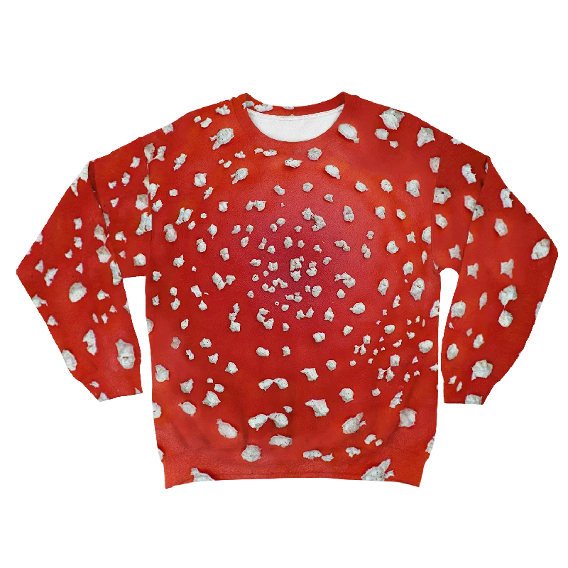 Amanita All Over Print Unisex Sweatshirt