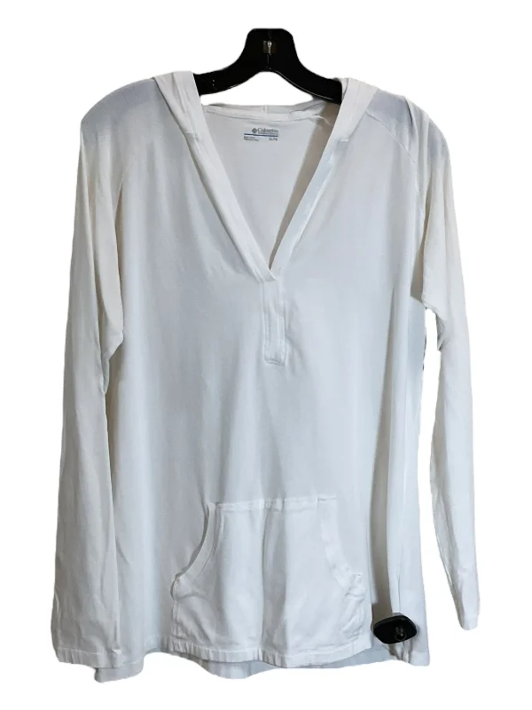 Top Long Sleeve By Columbia In White, Size: Xl