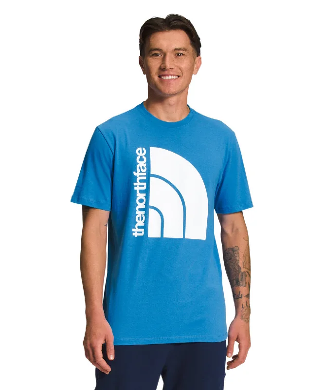 The North Face Men's Short Sleeve Jumbo Logo T-shirt - Supersonic Blue