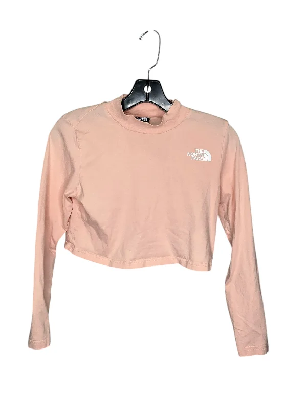 Top Long Sleeve By The North Face In Pink, Size: S