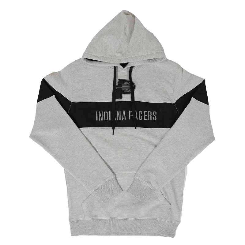 Adult Indiana Pacers Martin Luther King Jr. Hooded Fleece in Heather Grey by FISLL